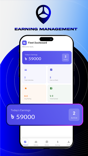 Track earnings across your fleet