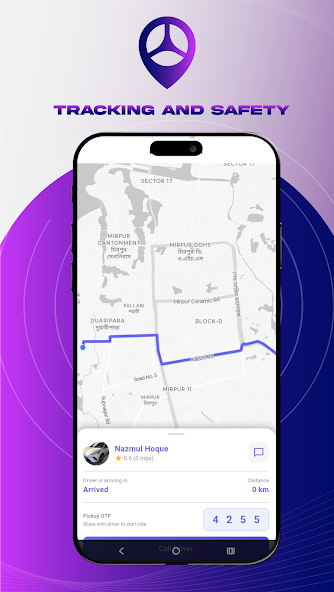 Track your driver live